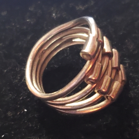 Sterling Silver modernist ring - Picture 3 of 3